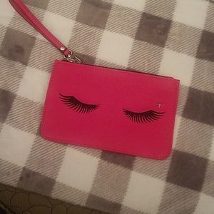 Cute pink wristlet